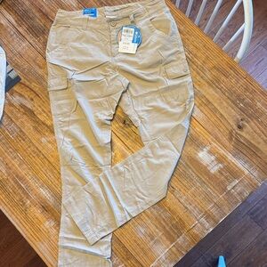 Columbia Tan Straight Leg Pants